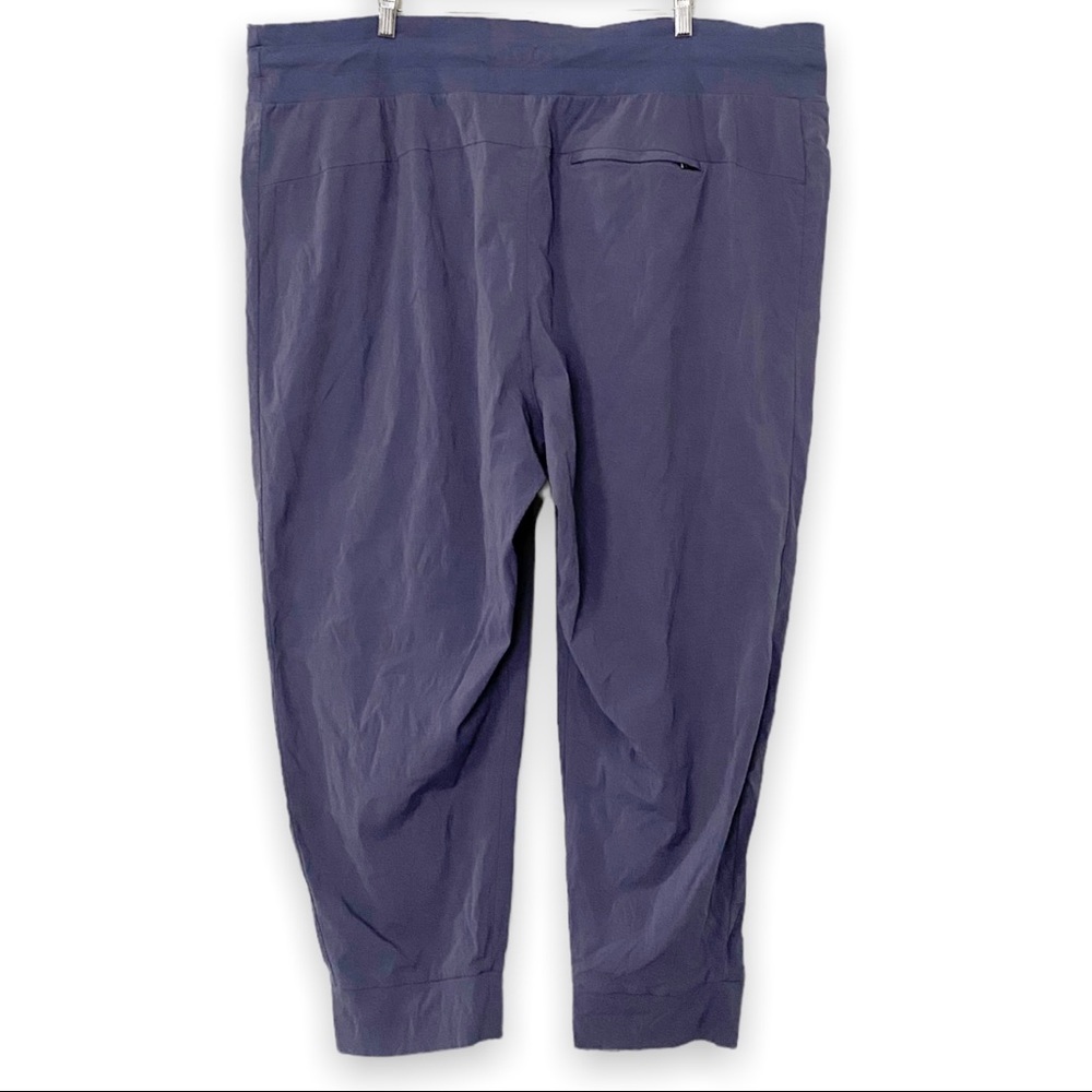 Athleta Trekkie North Jogger Blue Hiking Trail Stretch Pants Ankle Length - Picture 7 of 13